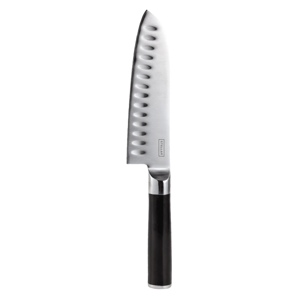 Stellar Poise 16cm Santoku Knife with sharp, rust-resistant blade and ambidextrous handle – available at Keans Claremorris.