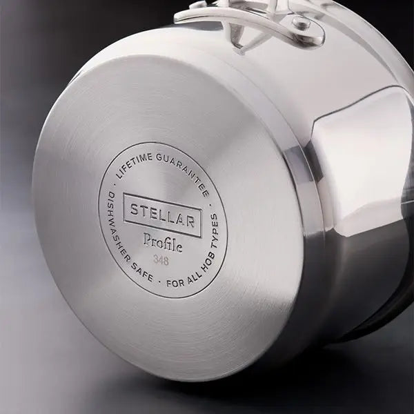 Stellar 7000 3-Piece Draining Saucepan Set - Image 2
