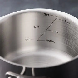 Stellar 7000 3-Piece Draining Saucepan Set
