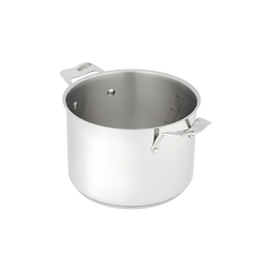 Stellar 22cm 5L stockpot, durable stainless steel cookware, ideal for soups and stews – available at Keans Claremorris.