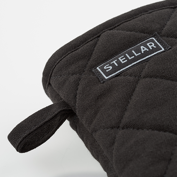 Black 31cm Stellar Textiles glove, durable and protective, available at Keans Claremorris.