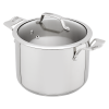 Stellar 22cm 5L stockpot, durable stainless steel cookware, ideal for soups and stews – available at Keans Claremorris.