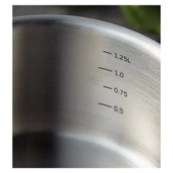 Stellar Eclipse 16cm 1.25L saucepan, durable cookware for precise cooking – available at Keans Claremorris.