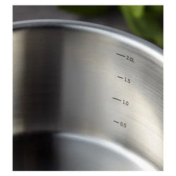 Stellar Eclipse 3 Piece Saucepan Set with lids, durable cookware - available at Keans Claremorris