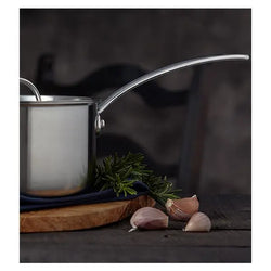 Stellar Eclipse 3 Piece Saucepan Set with lids, durable cookware by Keans Claremorris, ideal for versatile cooking tasks.