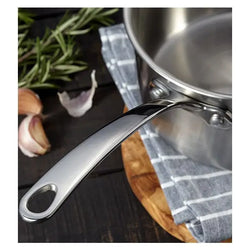 Stellar Eclipse 3 Piece Saucepan Set with lids, durable cookware by Keans Claremorris, ideal for versatile kitchen use