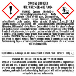 Lumiere Range - 250ml Diffuser - Sunrise (Lever Du Soleil)