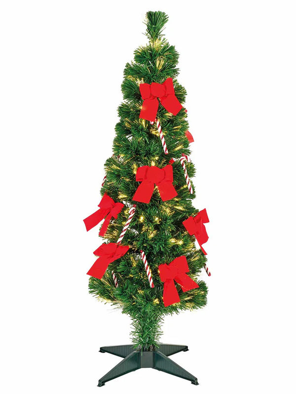 Surrey fibre optic tree gb LED indoor green/warm white dia65cm x H.180cm