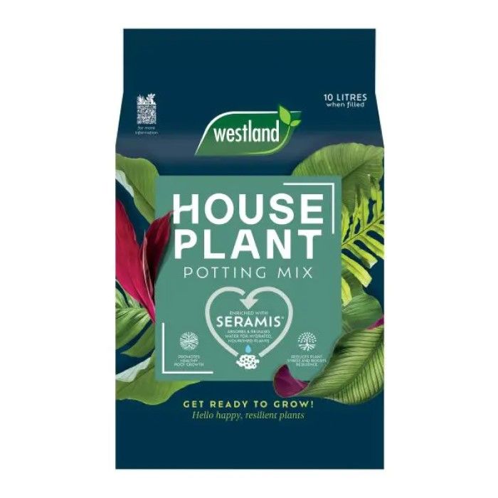 Westland Houseplant Potting Mix 10L peat-free with perlite and Seramis for healthy indoor plants – Keans Claremorris