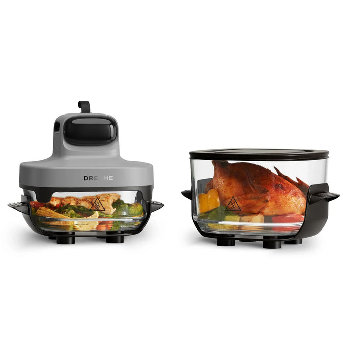 Dreame Tasti™AirF 5 in 1 Portable Air Fryer Grey| PT60 - Image 5