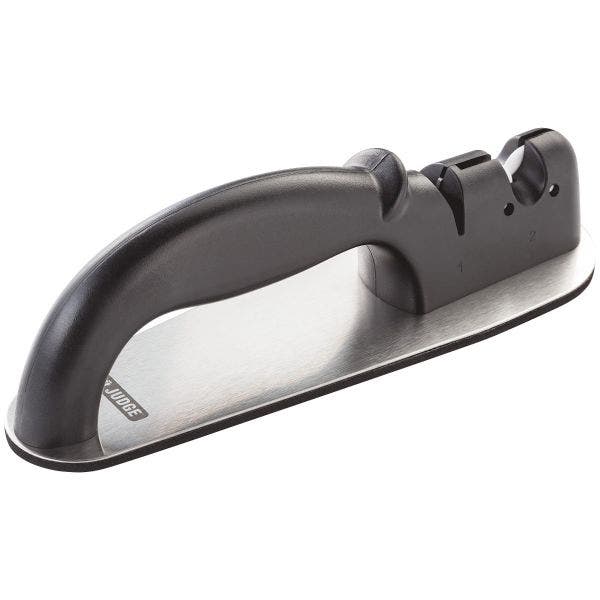 Judge Hand Held Knife Sharpener with 2-stage pull-through design, silicon carbide, 25-year guarantee - Keans Claremorris