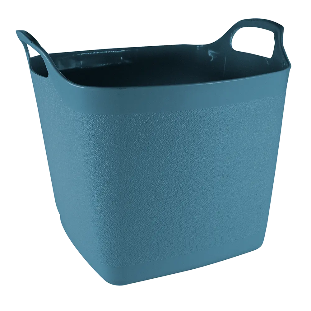 25 L Square Flexi-Tub Denim Blue