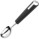 Judge Black Satin Tools Ice Cream Scoop, durable stainless steel, easy to clean, stylish black finish – available at Keans