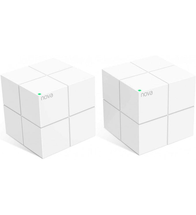 Tenda Nova MW6 AC1200 Mesh WiFi Twin Pack with dual band, MU-MIMO, app control, covers 4000 sq ft – Keans Claremorris