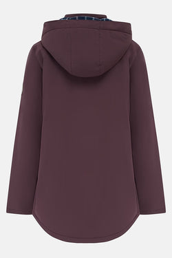 Tess Ladies Coat Damson