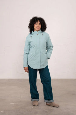 Tess Ladies Waterproof Coat – Duck Egg