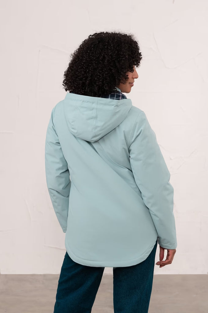 Tess Ladies Waterproof Coat – Duck Egg - Image 6