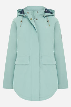 Tess Ladies Waterproof Coat – Duck Egg