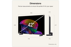 LG 42'' OLED Evo AI C6 4K Smart Tv| OLED42C64LA.AEI