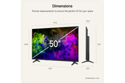 LG 50" QNED AI QNED7E Mini LED 4K Smart TV| 50QNED7EB3C.AEI