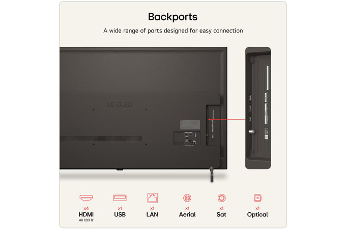 LG B6 65" OLED AI 4K HDR Smart TV 2026| OLED65B6ELC.AEI - Image 9