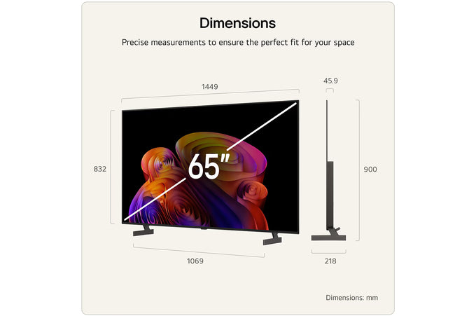 LG B6 65" OLED AI 4K HDR Smart TV 2026| OLED65B6ELC.AEI - Image 3