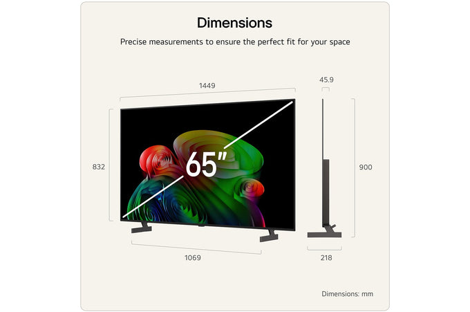 LG AI B6 65" OLED AI 4K HDR Smart Tv 2026 | OLED65B65LA.AEI - Image 3