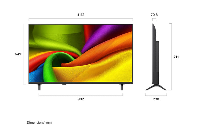 LG 50" Nano 4K UHD AI NU85 Smart TV 2026| 50NU850B6LA.AEI - Image 5