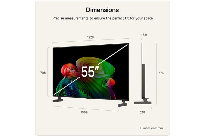 LG AI B6 55" OLED AI 4K HDR Smart Tv 2026| OLED55B65LA.AEI - Image 2