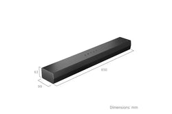 LG US20A Compact Soundbar| US20A.CGBRLLK