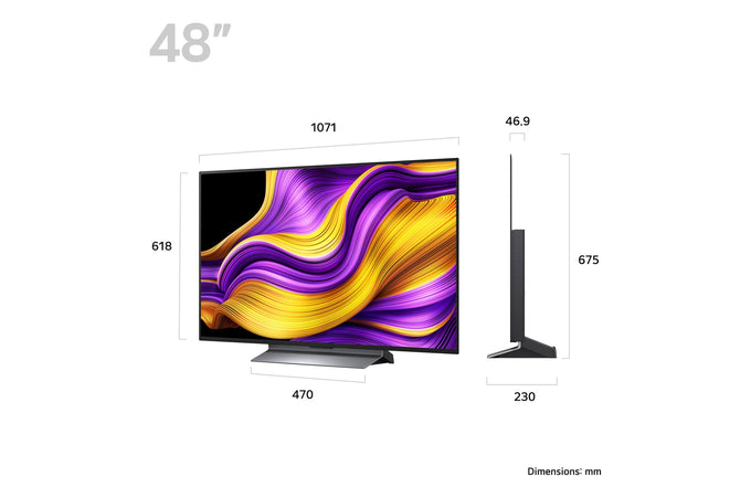 LG 48'' OLED evo AI G5 4K Smart TV 2025 - Stand version - Image 2
