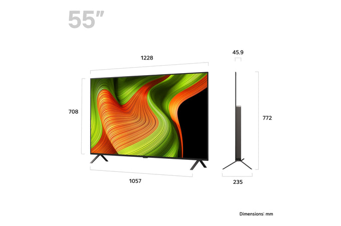 LG 55'' OLED AI B5 4K 120Hz Smart TV AI - Image 2