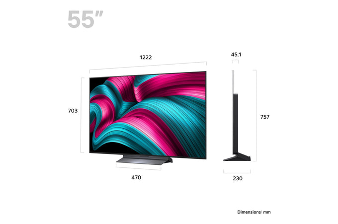 LG 55'' OLED Evo AI C54 4K Smart TV - Image 2