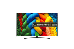 LG 43'' NanoCell AI NANO81 4K Smart TV 2025 43NANO81A6A.AEK
