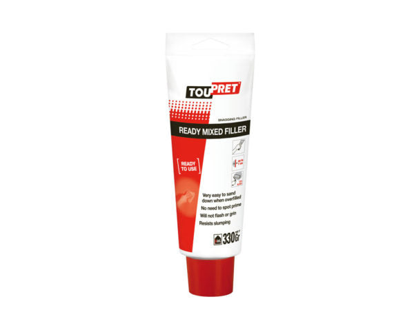Toupret Ready Mix Filler 330ml tube for cracks up to 5mm, easy sand, no mix, Keans Claremorris