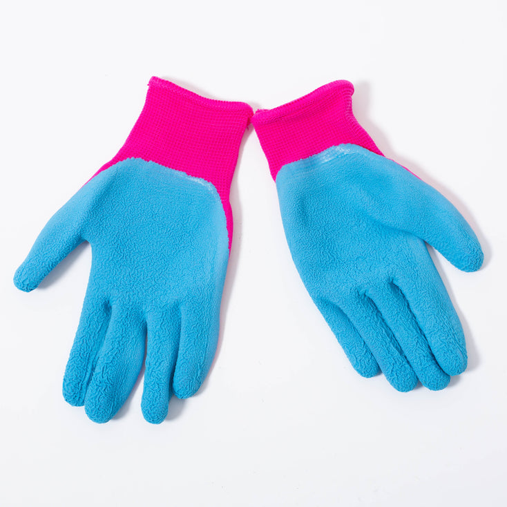 Kids Gardening Gloves | Latex Pink XXS