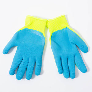 Kids Gardening Gloves | Latex Yellow