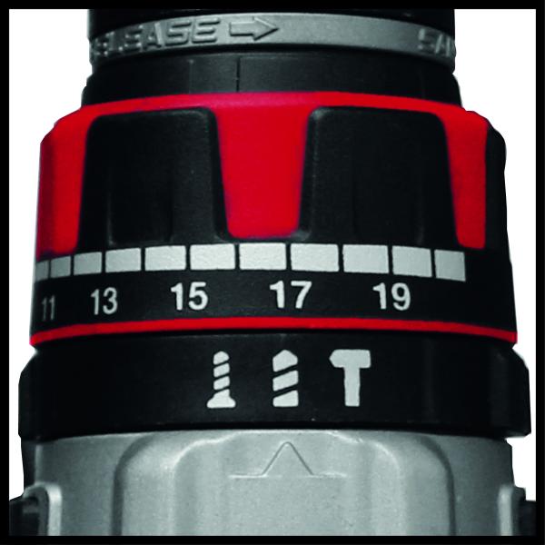 Einhell 18V Brushless Combi Kit (2x2.0Ah) 4513940 - Image 4