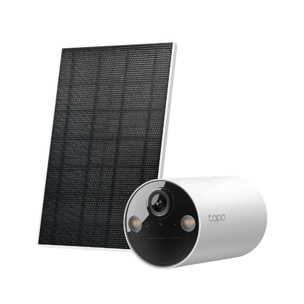 Tapo Solar-Powered Security Camera Kit C410 with 2K 3MP, color night vision, wire-free, weatherproof - Keans Claremorris