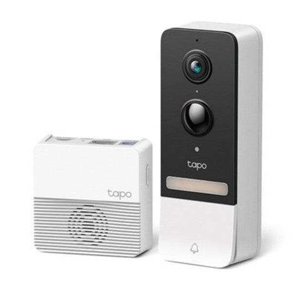 TP-Link Tapo D230S1 Smart Video Doorbell 2K 5MP, AI detection, color night vision, rechargeable battery – available at