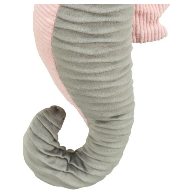 Eco Seahorse Plush Dog Toy soft and durable chew toy for pets, available at Keans Claremorris.