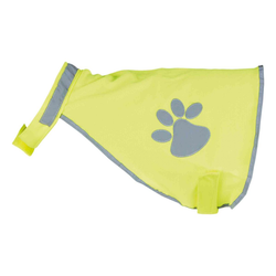 Trixie Dog Safety Vest S neon yellow with reflective paws, hook and loop fasteners, machine washable – Keans Claremorris