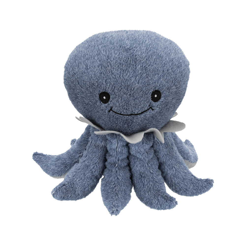 Be Nordic Octopus Ocke dog toy, 25cm plush with sound, soft polyester, gentle on dogs' mouths – Keans Claremorris