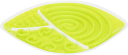 Lick n Snack Leaf Plate for dogs, non-slip, freezer-safe, slow snack feeder, easy clean, Keans Claremorris.