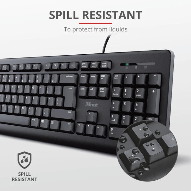 Trust Classicline Keyboard | T23893 - Image 3