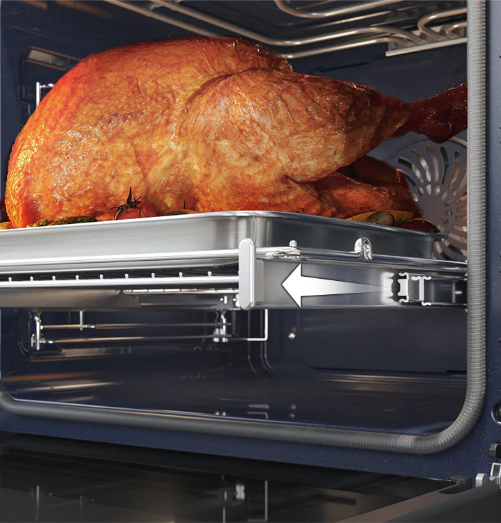 Samsung Black Glass Series 4 - 76Ltr, Catalytic Liners Single Oven | NV7B41403AK/U4 - Image 5
