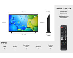 Samsung 40" Full HD F6000 Smart TV| UE40F6000FKXXU