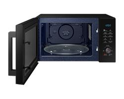 Samsung 28L Air Fry Microwave Oven with convection, grill, and touch controls - available at Keans Claremorris