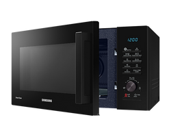 Samsung 28L Air Fry Microwave Oven with convection, grill, and air fry functions – available at Keans Claremorris.