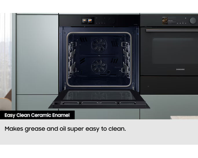 Samsung Black Glass Series 4 - 76Ltr, Catalytic Liners Single Oven | NV7B41403AK/U4 - Image 7